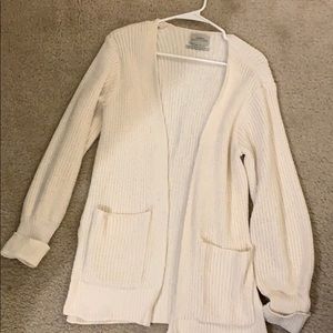 White urban outfitters cardigan